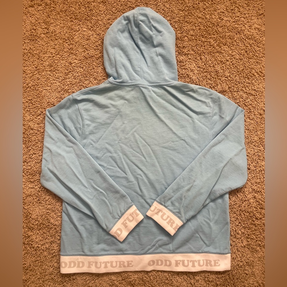 Odd Future Light Blue Light Weight Pullover Hoodi… - image 2